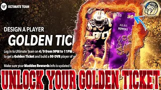 How to Unlock GOLDEN TICKETS & ANY INFINITE FLUX CARD IN MUT 24 | Madden 24 Ultimate Team