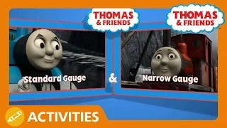 Narrow or Standard Gauge? | Play Along | Thomas & Friends