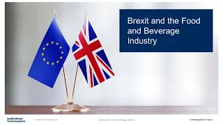 Brexit in the food and beverage industry webinar