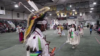 Gold Eagle Casino Powwow 2019 Jr Wmn Traditional Saturday Evening Walking Buffalo Singers