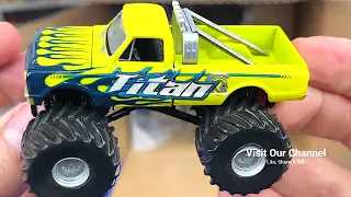 Greenlight Monster Trucks Series 11 - Case UNBOXING with GREEN MACHINE CHASE!! Kings of Crunch!