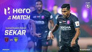 Nandhakumar Sekar - Hero of the Match | Odisha FC  3-2 Chennaiyin FC | MW 8, Hero ISL 2022-23