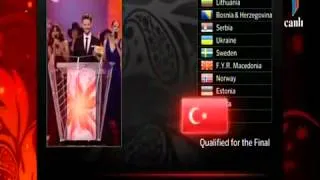 Eurovision 2012 Semifinal 2 - The last Finalist is brother TURKEY / from Azerbaijani Tv