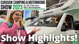 Our favourites from the 2023 Caravan Camping and Motorhome Show @ NEC!