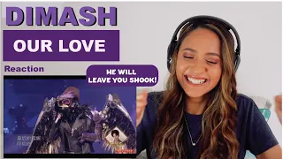 DIMASH - Our Love on the Masked Singer | REACTION!!