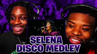BabantheKidd FIRST TIME reacting to Selena - Disco Medley!! (Official Live From Astrodome)