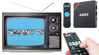 📡 SMART TV В СТАРОМ ТЕЛЕВИЗОРЕ 📺 СМАРТ ТВ ПРИСТАВКА NEXBOX A95X ИЗ КИТАЯ