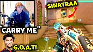 Sinatraa Tries his Best To Carry Prod and His Team in Immortal Lobby Ranked | Valorant