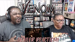 VENOM: LET THERE BE CARNAGE {TRAILER REACTION}