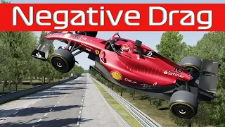 What if F1 cars produced Negative Drag?