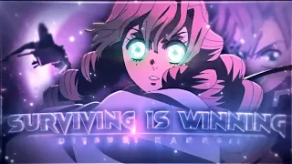 Surviving is Winning🔥💜 [+Project-File] | Mitsuri Kanroji - Edit [AMV]remake@PJUNKIE