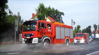 [2019] Parada wozów strażackich w Ciechocinku