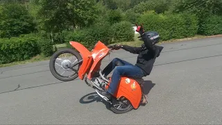 Sommer Sonne Moped fahren I Angry People I Simson I Tuning I Husqvarna FE 350