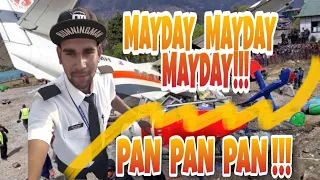 "MAYDAY vs PAN" Why do pilots use these CALLS ? Emergency