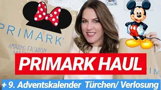 PRIMARK Mickey/Minnie Mouse HAUL + 9. Türchen Adventskalender VERLOSUNG!