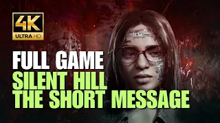 Silent Hill The Short Message Full Game Walkthrough PS5 4k 60fps