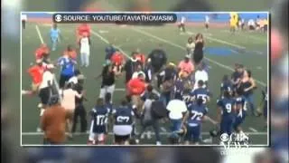 Coaches fight after youth football game