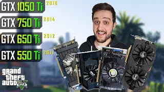 GTA 5 - All Desktop "50 Ti" GPUs Tested and Compared!