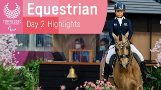 Equestrian Highlights | Day 2 | Tokyo 2020 Paralympic Games