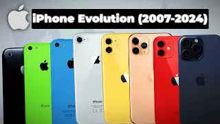 iPhone History (2007 - 2024)