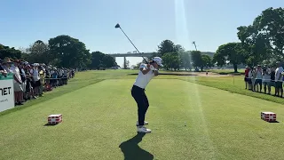 Min Woo Lee Swinging Fast At The 2022 Australian PGA Championship