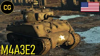 War Thunder: M4A3E2 "Jumbo" - 5 Kills - (R.B.)