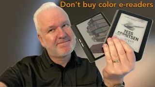 Watch this before buying a Color ebook reader (e-reader)!