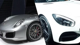 2017 Mercedes AMG GT Roadster vs. 2017 Porsche 911 Convertible