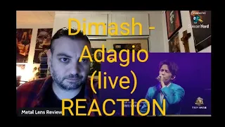 Dimash  - Adagio (live) | REACTION