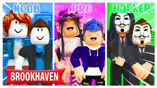 MADRE NOOB vs MADRE PRO vs MADRE HACKER en BROOKHAVEN - Roblox YoSoyLoki