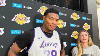 Rui Hachimura believes the Lakers can be the No. 1 defensive team in the league | 10.13.23