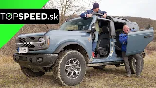 PRÁVO PREDNOSTNEJ JAZDY? TEST FORD BRONCO V6 BadLands všade!