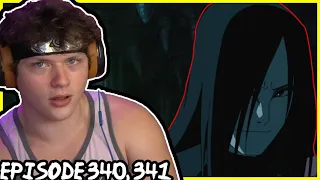 OROCHIMARU'S REVIVAL! || Naruto Shippuden REACTION: Episode 340, 341