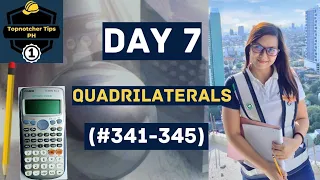 QUADRILATERALS | 1001 Solved Problems in Engineering Mathematics (DAY 7) #341-#345