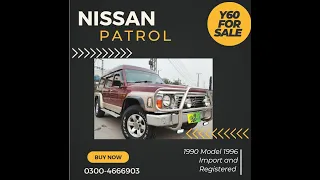 Nissan Patrol Y60 1990 Model 4.2 Diesel | DetailedVideoReview | For Sale 0300-4666903