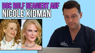 NICOLE KIDMAN – Hyaluronsäure, Botox & Co. was wurde gemacht?! doc.rolf reacts