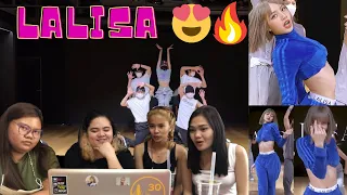 FRIENDS REACT TO LISA - 'LALISA' DANCE PRACTICE VIDEO