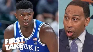 Stephen A. on Duke's blowout win vs. Kentucky: "My God" | First Take