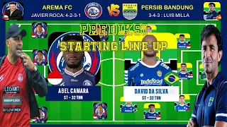 AREMA FC VS PERSIB BANDUNG | PREDIKS LINE UP |PEKAN 9 BRI LIGA 1 2022-2023