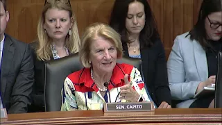 Senator Capito Questions HHS Secretary Becerra on the Agency's FY2025 Budget Request