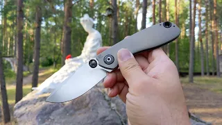 НОЖ CKF RAMPAGE (CPPRHD83, M390, TI, ZIRC)