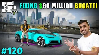 FINALLY I REPAIR & DELIVER CRASHED BUGATTI TO LIBERTY CITY _ GTA V GAMEPLAY #120