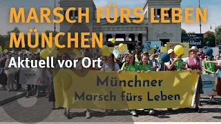 So war der "Marsch fürs Leben" in München am Samstag, 13.04.24, mit über 6000 Teilnehmern