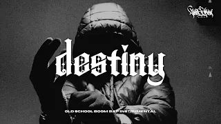 "Destiny" 90s OLD SCHOOL BOOM BAP BEAT HIP HOP INSTRUMENTAL 2024