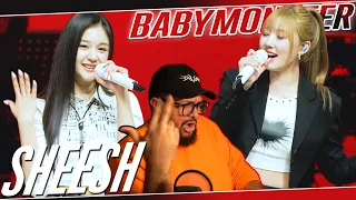 BABYMONSTER 'SHEESH' it's Live REACTION | PHARITA & HARAM ARE SO GOOD 🤩