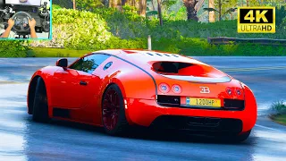 1200HP Bugatti Veyron | Forza Horizon 5 Gameplay | RTX 3090 | Logitech G29 Steering Wheel