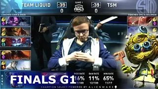 TL vs TSM - Game 1 | Finals S9 LCS Spring 2019 | Team Liquid vs TSM G1