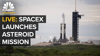 Watch SpaceX's Falcon Heavy launch a $1 billion asteroid mission for NASA — 10/13/23