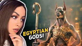 Top 10 Egyptian Gods and Goddesses | Bunnymon REACTS