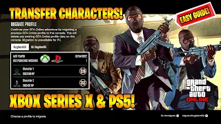 How To Transfer GTA 5 Online Character to PS5 & Xbox Series X|S! (EASY) Expanded and Enhanced